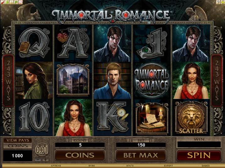 Immortal Romance - Themed Slots