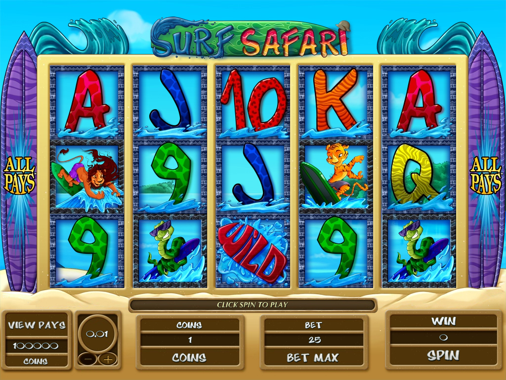 Surf Safari - Themed Slots
