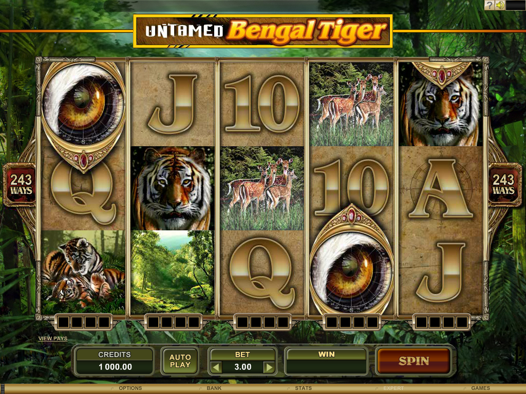 Untamed-Bengal Tiger - Themed Slots